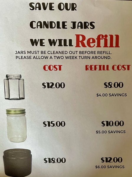 Save Our Candle Jars